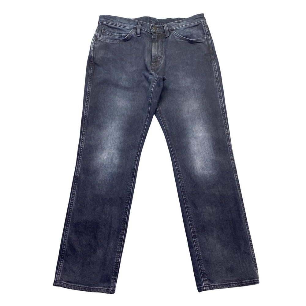 Levi's 511 Slim Fit Jeans Dark Wash Faded Denim Sz 31 Grunge Preppy Western